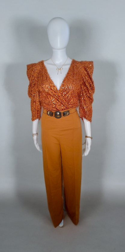 Copper Glow Jumpsuit