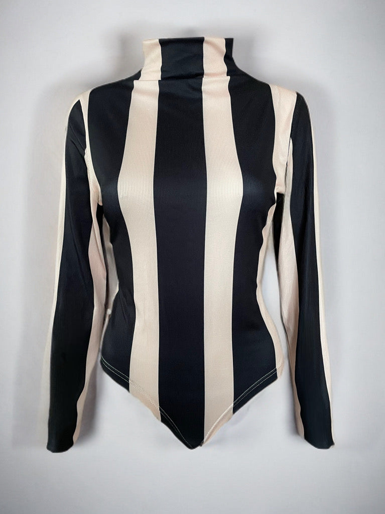 Stripe Luxe Bodysuit