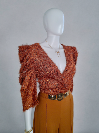 Copper Glow Jumpsuit