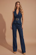 Portofino Denim Jumpsuit