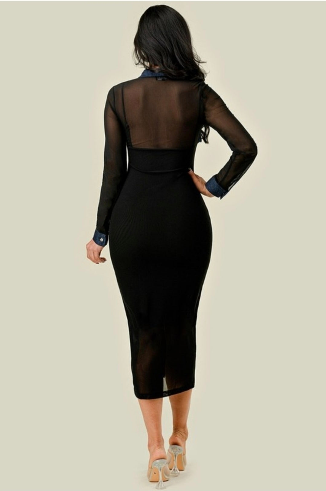 Denim Statement Dress